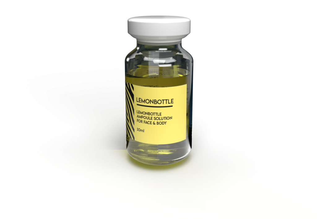 Lemon Bottle Fat Dissolver Vial